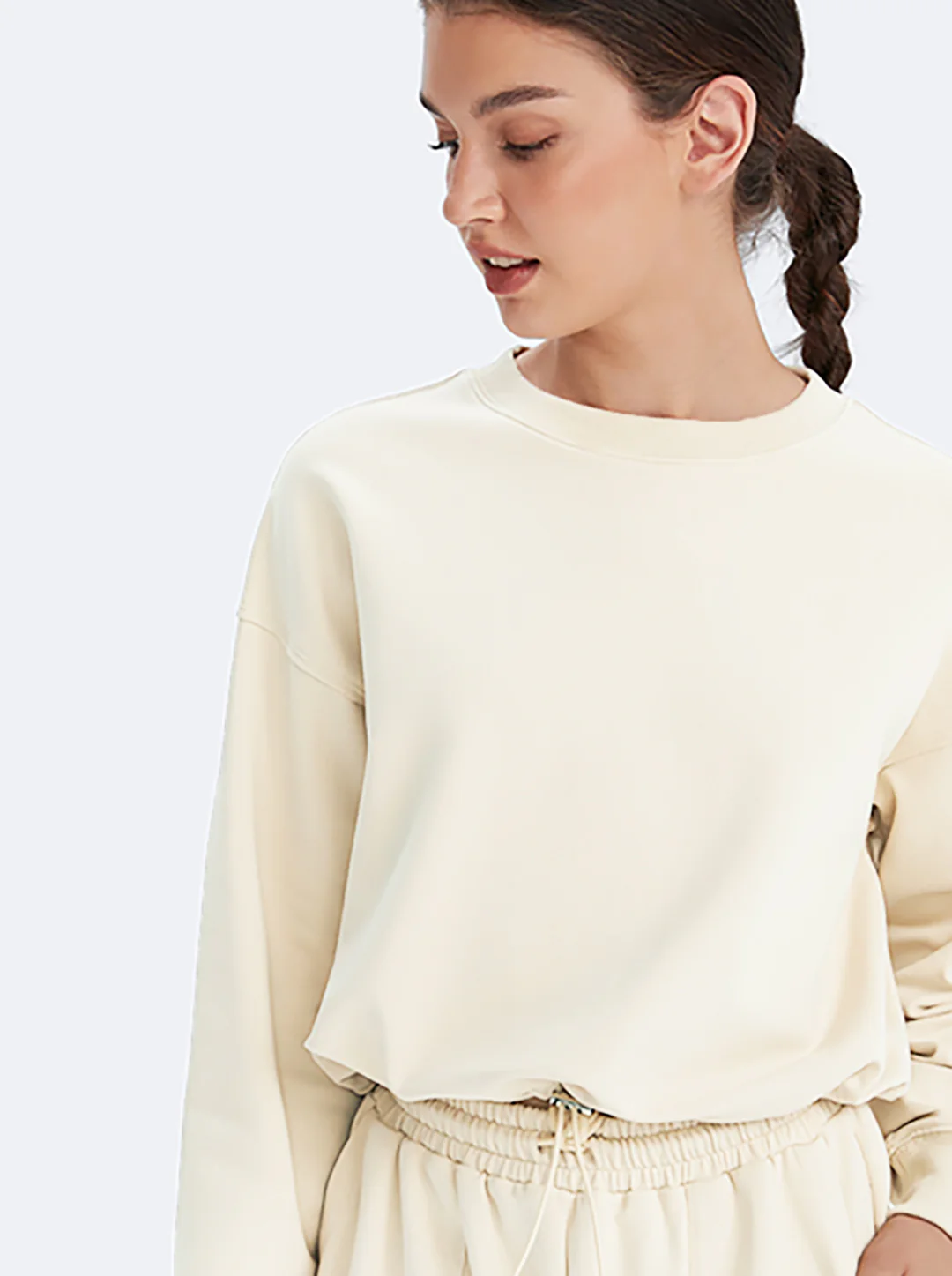 Cream Cozy Lounge Set for Women - Image 4