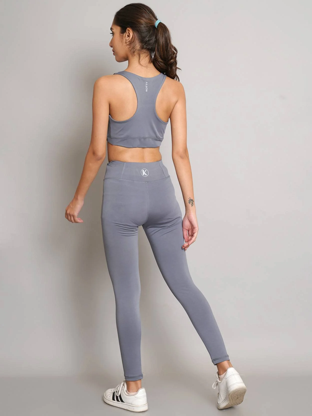 KOTTY  Solid Women Track Suit - Image 4